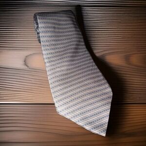 Mens‎ VAN HEUSEN Neck Tie Gray & Blue
